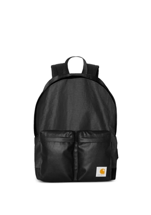 Carhartt WIP logo-patch backpack - Black