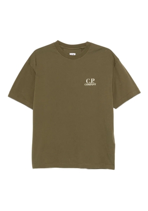 C.P. Company logo-print T-shirt - Green