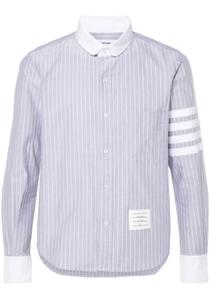 Thom Browne 4-Bar striped shirt - Blue