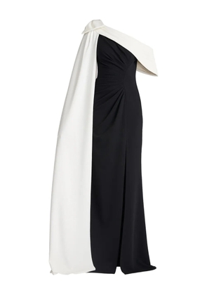 Tadashi Shoji one-shoulder maxi dress - Black