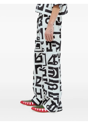 Walter Van Beirendonck Star trousers - Black