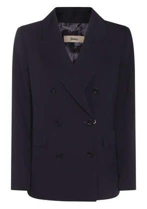 Herno double-breasted blazer - Blue