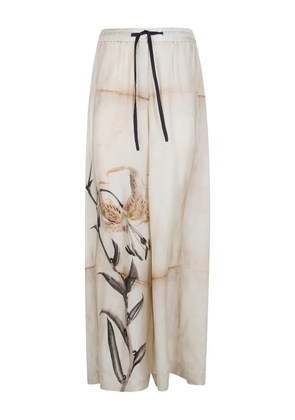 Pierre-Louis Mascia Aloe palazzo pants - Neutrals