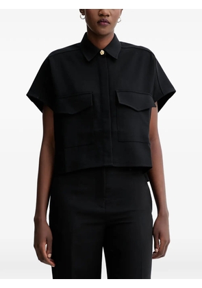 Sessùn short sleeve shirt - Black