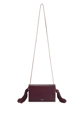 Jil Sander tassel-detailed cross body bag - Red