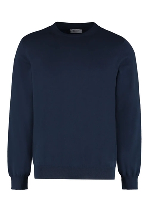 THE (Alphabet) cotton sweater - Blue
