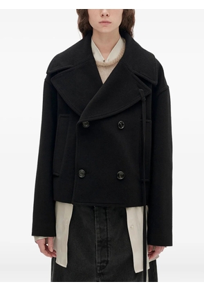 Ann Demeulemeester long-sleeves jacket - Black