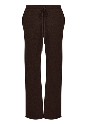 Maison Margiela four-stitch logo track pants - Brown