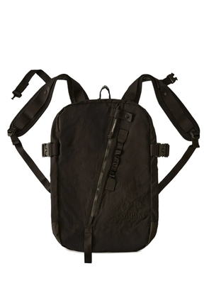 C.P. Company logo-embroidered backpack - Black