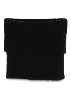 Rick Owens ribbed scarf - Black