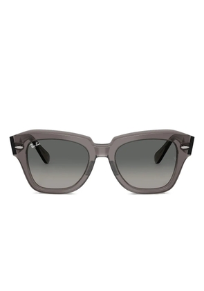 Ray-Ban State Street square-frame sunglasses - Black