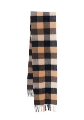Barbour checked scarf - Brown