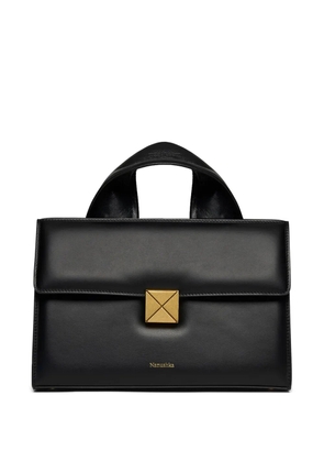 Nanushka logo-print tote bag - Black