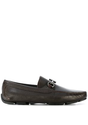Ferragamo Gancio horsebit loafers - Brown