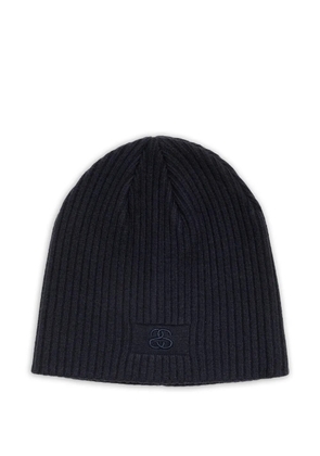 Stüssy ribbed beanie hat - Black