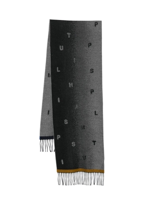 Paul Smith ombre-effect scarf - Black