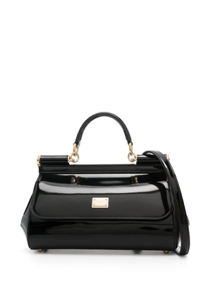 Dolce & Gabbana medium Elongated Sicily tote bag - Black