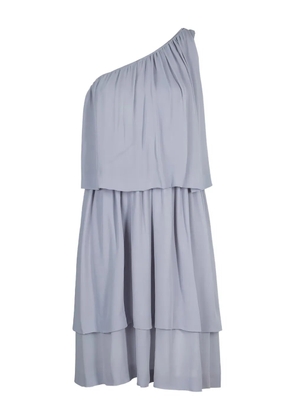 Chloé Pre-Owned asymmetrical layered dress - Grey