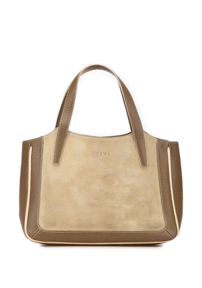 Loewe Pre-Owned 20th Century Suede Leather handbag - Brown