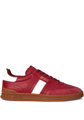 Polo Ralph Lauren Heritage Aera suede sneakers - Red
