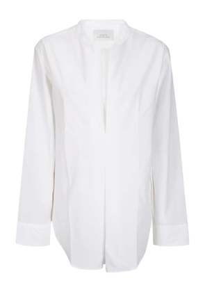 Studio Nicholson pleat-detail blouse - White