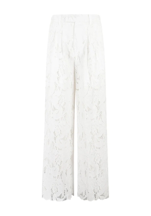 Isabelle Blanche lace trousers - Neutrals