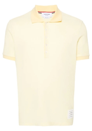 Thom Browne 4-Bar cotton polo shirt - Yellow