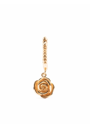 Emanuele Bicocchi rose charm single earring - Gold