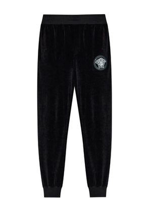 Versace Medusa-embroidered track pants - Black