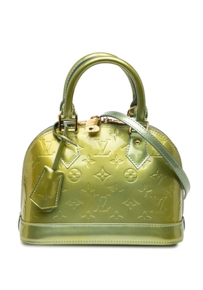 Louis Vuitton Pre-Owned 2011 Monogram Vernis Alma BB satchel - Green