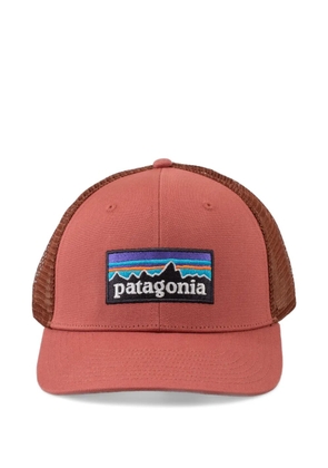 Patagonia logo-patch hat - Red