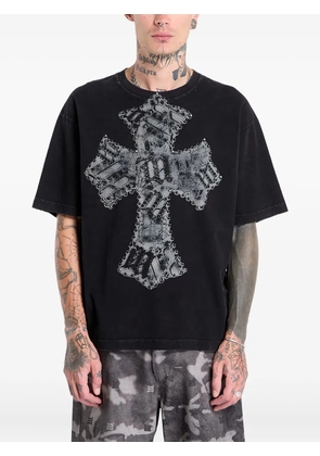 MISBHV cross-print T-shirt - Black