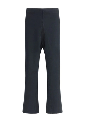 Maison Margiela flared raw-edge trousers - Black
