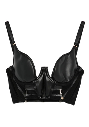 Something Wicked Mia balconette wired bra - Black