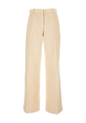 True Royal True Royal corduroy trousers - Neutrals