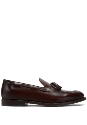 Brunello Cucinelli tassel-detail loafers - Brown
