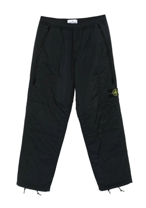 Stone Island zip-pocket trousers - Black