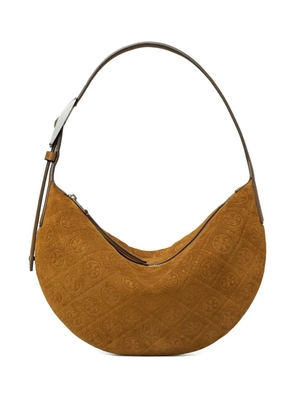 Tory Burch small Balloon T-monogram shoulder bag - Brown