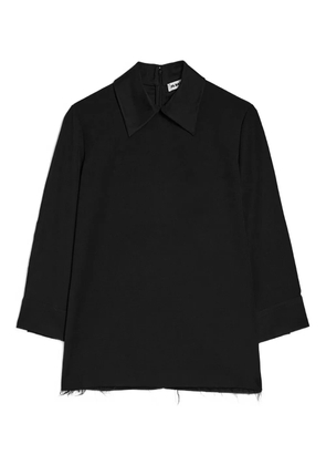 Jil Sander wool blouse - Black