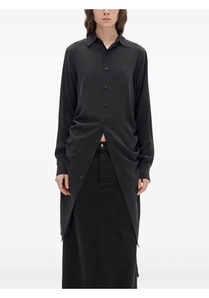 Ann Demeulemeester Halina crepe shirt - Black