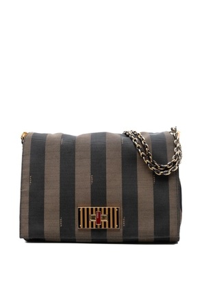 Fendi Pre-Owned 2010-2025 Large Canvas Pequin Claudia shoulder bag - Brown