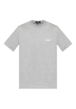 Comme des Garçons Homme logo-print cotton T-shirt - Grey