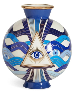 Jonathan Adler Druggist Eye vase (23,4cm) - Blue