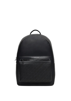 Tommy Hilfiger logo-patch backpack - Black
