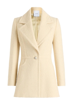 Patou single-breasted tweed jacket - Neutrals