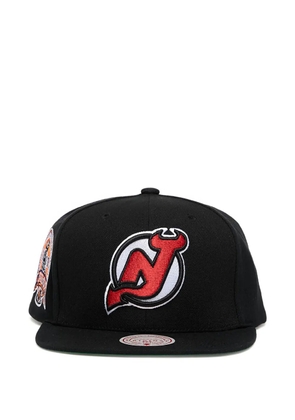 Mitchell & Ness NHL Devils logo-embroidered cap - Black