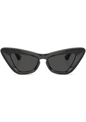 Burberry Eyewear rose-monogram cat-eye sunglasses - Grey