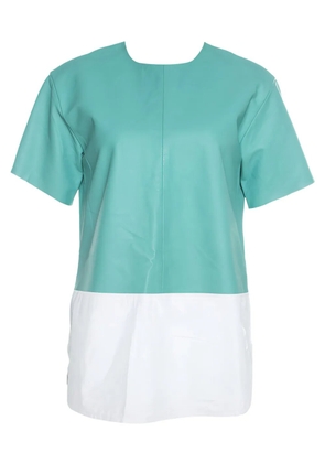 Pre-Owned Alexander Wang colourblock panelled T-shirt - Green