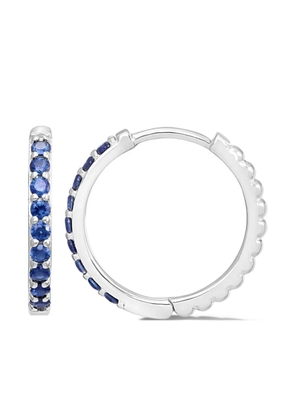 DOWER AND HALL Lumiere hoop earrings - Silver