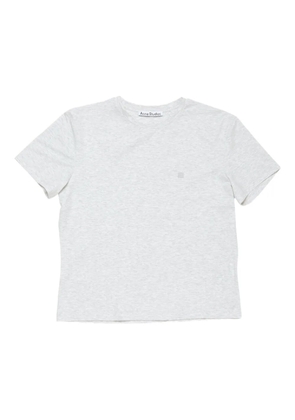 Acne Studios logo-plaque short-sleeve T-shirt - Grey